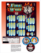 Load image into Gallery viewer, $1 Instant Pull Chips – Fire Wolf – 1,356 Count