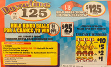 Load image into Gallery viewer, $1 Bingo Pull Tabs – Downline 125 – Seal Cards | 440 Count | $125 Top Prize