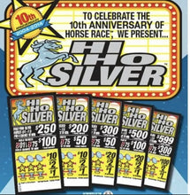 Load image into Gallery viewer, Bingo Pull Tabs - Seal Cards/ Holders - Hi-Ho Silver - 945 Count
